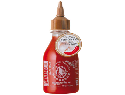 FLYING GOOSE Sriracha Chilisauce, Knoblauch